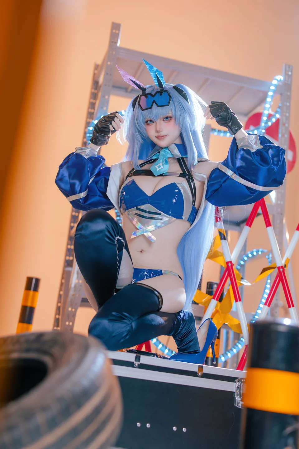 屿鱼 - No.082 碧蓝航线 花园赛车服 [82P-792MB] tg@simisebaisi 【丝足阁】042.webp